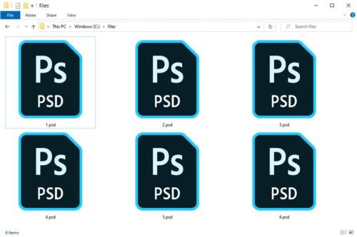 Proof Address psd template
