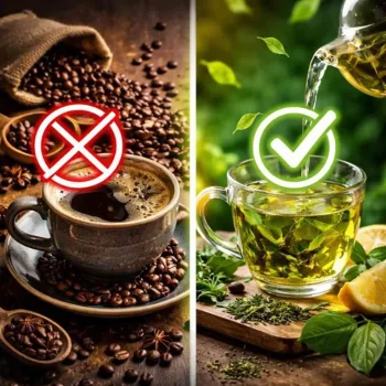 چرا متخصصان تغذیه توصیه می کنند قهوه را با چای سبز عوض کنید؟