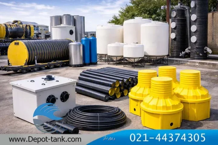 مرجع تخصصی طراحی و تولید انواع مخازن در ایران