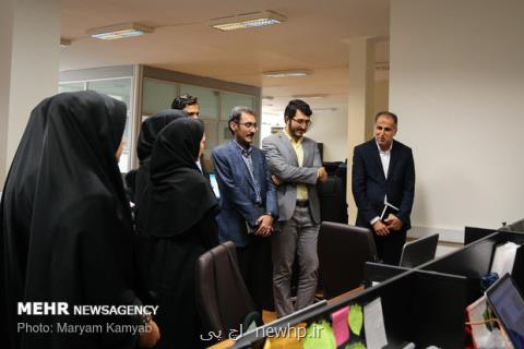 رئیس سازمان فضایی ایران از خبرگزاری مهر بازدید كرد